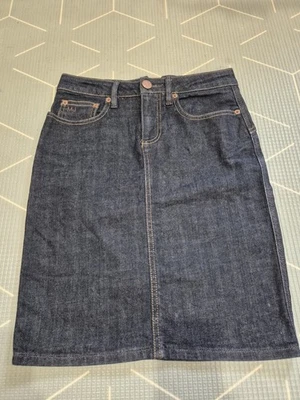 Falda lápiz vaquera oscura Marc Jacobs talla 0 Foto 1 de 4