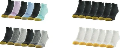 Calcetines GOLDTOE para mujer arco cruzado no show (6 pares) Foto 1 de 2