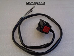 Pulsante spegnimento massa universale tipo YAMAHA Moto Cross Enduro - Foto 1 di 2