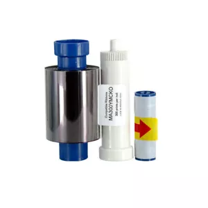 Full Color Ribbon For Magicard MA300YMCKO Card Printer-300 Prints - Picture 1 of 1