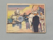 1941 R157 Gum Inc Uncle Sam -  Sailor # 82 Destroyer Torpedo Drill Card #2
