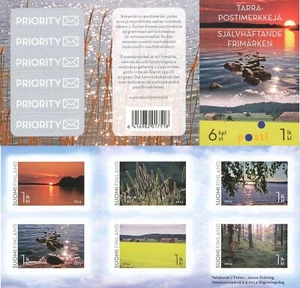 Exotic Summer Midnight Sun Very Beautiful Nature Finland Mint MNH Booklet 2014 - Picture 1 of 3