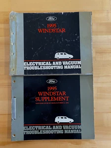 1995 Ford Windstar & Supplement OEM Electrical And Vacuum Troubleshooting Manual - Imagen 1 de 2