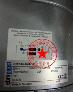 1 PCS For Emerson frequency converter Fan D2E133-AM47-01 AC 230V 190/200W - Picture 1 of 3