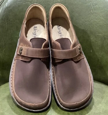 Zapatos Alegria Brenna Choco Luster Cuero Talla 42 Nuevos  Foto 1 de 4