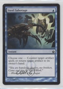 2011 Magic: the Gathering - Mirrodin Besieged Steel Sabotage #33 2k3