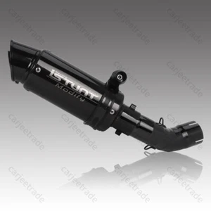 Motorcycle Slip on Muffler Exhaust Silencer For Kawasaki Z900 Z 900 2017-2023 - Picture 1 of 7