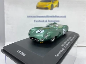 IXO LM1959 ASTON MARTIN DBR 1 WINNER LE MANS 1959 #5 SHELBY/SALVADORI 1:43 SCALE - Picture 1 of 9