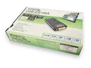 (BRAND NEW) Plugable USB 2.0 UGA Multi Display Adapter - Photo 1/6