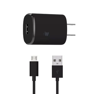 JW Just Wireless 1A/5W USB-A Home Charger with 6ft Cable - Picture 1 of 3