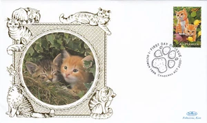 (98997) Australia FDC Benham Cats 1996 - Picture 1 of 1