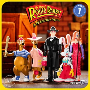 Super7 Who Framed Roger Rabbit Series1 Action Figure Model Collection Toy Statue - Picture 1 of 13
