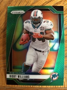 2024 Panini Green Prizm Ricky Williams #183 Miami Dolphins  - Bild 1 von 2