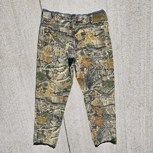 Cabelas Heavy Cotton Denium Fall Camo Jeans Seclusion 3D 38x34 Reg SIEHE BILDER - Bild 1 von 14