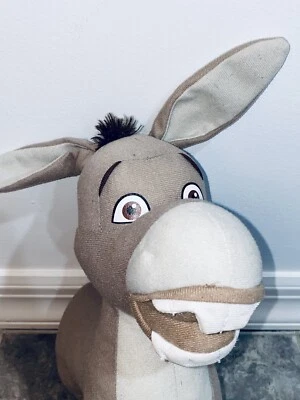 Friends Forever Talking Donkey 2007 Shrek the Third 3 muñeco de peluche película juguete niños Foto 1 de 4