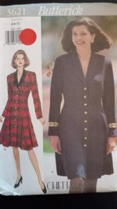 Butterick 3621 Easy Misses'/Petite Dress Pattern by Chetta B Size 6-8-10 - Bild 1 von 2