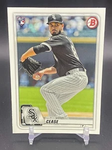 2020 Bowman Dylan Cease Rookie Chicago weiße Sox #58 - Bild 1 von 2