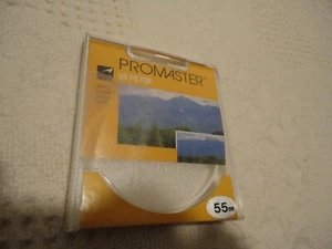 New Promaster 55mm UV Filter Sealed in Hard Case, Never Opened EC - Picture 1 of 2