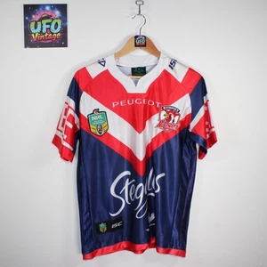 Camiseta deportiva Sydney Roosters Rugby para hombre mediana NRL Peugeot Australia - Imagen 1 de 11