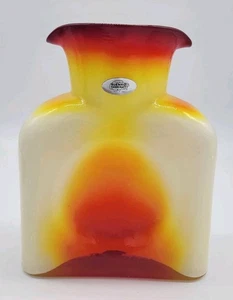 Blenko Special Edition PeachBlow 384 Water Bottle, Water Bottle Week '20 Release - Picture 1 of 12