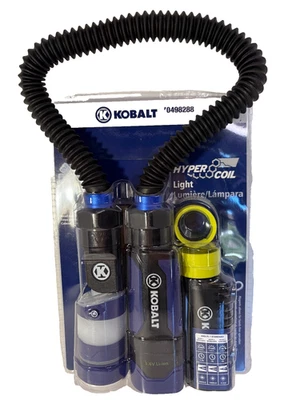 KOBALT HyperCoil LED Snake Flexible Cordless Work Light (0498288) NEW SEALED - Image 1 of 4
