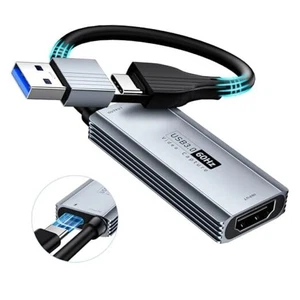 USB 3.0 Video Capture Card mit 100W PD - HDMI zu USB/USB-C Capture Card 1440P - Bild 1 von 8