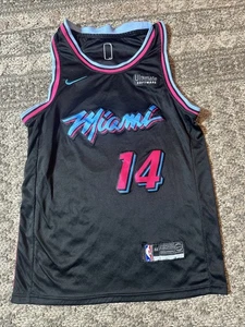 Tyler Herro #14 Miami Heat Vice City Jersey Nike Men’s 44 Swingman - Picture 1 of 8