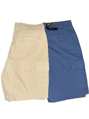 Lote de 2 Pantalones Cortos Daniel Cremieux Carga Bolsillos Algodón Elastizado Hombres Nuevos con Etiquetas 36 (36x9) Foto 1 de 4