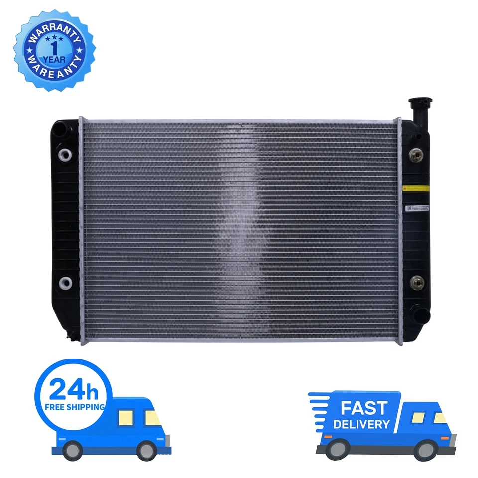 UIU 2494 Aluminum Radiator OE Style 431340 52473153 for Chevy P30 1999 GMC P3500 — 第 1/4 张图片