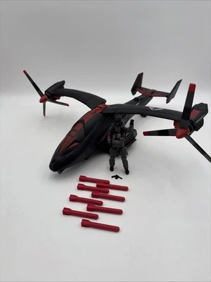 G.I. Joe Black Dragon VTOL 30th Anniversary 2011 With Pilot - Image 1 of 4