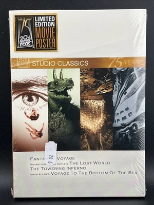 20th Century Fox Studio Classics (DVD, 4-disc, 2010) Lost World Towering Inferno - Image 1 of 4