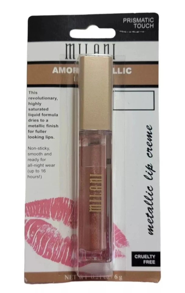 Crema labial metálica Milani Amore toque prismático #12 Foto 1 de 1