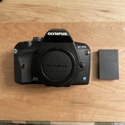 Cuerpo de cámara digital Olympus E-410 SLR buen funcionamiento con batería Foto 1 de 4