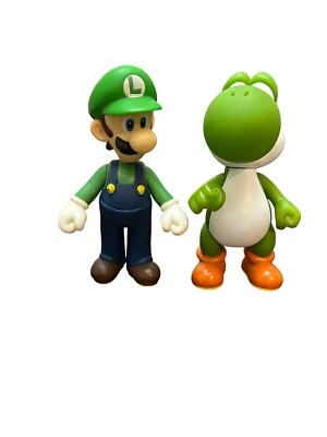 Juguetes Nintendo Yoshi y Luigi de 5 pulgadas. Excelente estado ver fotos Foto 1 de 4