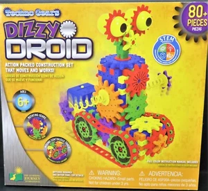 NEW IN BOX Techno Gears Dizzy Droid- Moves & Works!  Continuous Track  80+ Pcs. - Picture 1 of 9