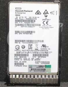 7779172-B21 765289-003 HPE 800GB MLC 12Gbps 2.5" SAS Solid State Drive (SSD) - Picture 1 of 2