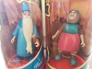 Famous Disney Sword Stone Arthur Merlin Madam Mim Witch Figure Lot RARE FREE S/H - Picture 1 of 5