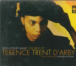 TERENCE TRENT D'ARBY "Sign Your Name - The Best Of" 2CD-Album (Slipcase) - Picture 1 of 2