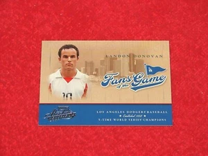 LANDON DONOVAN GALAXY 2004 ABSOLUTE MEMORABILIA FANS OF THE GAME (H-1314) - Picture 1 of 1