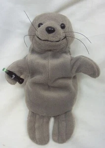 Coca-Cola COKE CUTE SEAL WITH COKE BOTTLE 8" Bean Bag STUFFED ANIMAL Toy 1997 - Picture 1 of 3