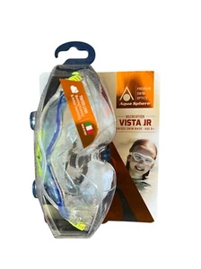 Aqua Sphere Vista Jr Kids Swim Goggles . Blue Tinted Lens. Premium Swim Optics - Picture 1 of 1