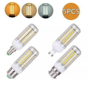 Led Corn Bulbs Light Cool Warm Neutral White 24ledss 69leds Clear/pc/shell 3w 6w - Picture 1 of 12