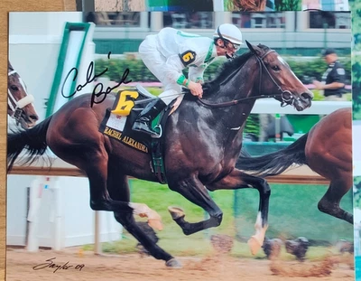 Foto autografiada de cristal 8x10 fujicolor de RACHEL ALEXANDRA KY OAKS   Foto 1 de 3
