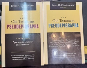 Old Testament Pseudepigrapha Apocalyptic Literature Testaments Charlesworth - Picture 1 of 2