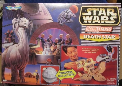 De colección 1997 Star Wars Micro Machines Estrella de la Muerte Doble Toma Juego - Raro - Nuevo Foto 1 de 4