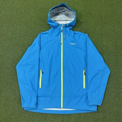 Solaris Solaris Solatshell Chaqueta con Capucha Para Hombre Resistente al Agua Transpirable Lluvia Azul L Foto 1 de 4