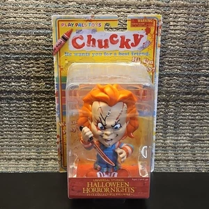 Universal Halloween Horror Nights 2023 HHN Chucky Sammelfigur Spielzeug Neu - Bild 1 von 7