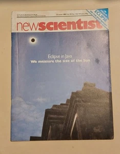 Vintage New Scientist Magazine - Eclipse In Java - 23. Juni 1983 #1363 - Bild 1 von 2