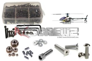 RC Screwz ALG009 Stainless Steel Screw Kit Align TRex 450 Sport 2009 - Picture 1 of 1