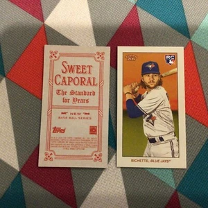 Bo Bichette Blue Jays RC - Sweet Caporal only 195 made 2020 topps T206 series 5 - Picture 1 of 1